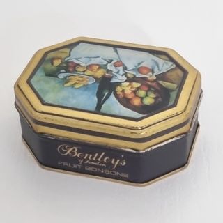 Scatola Latta Vintage Bentley's Of London