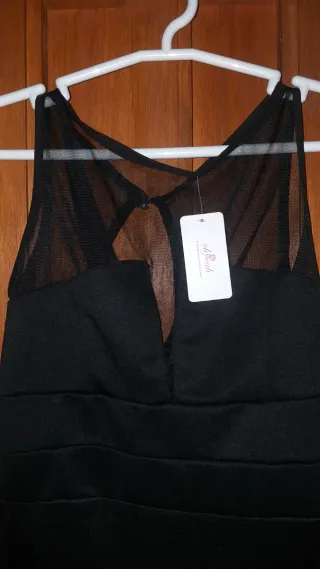 Vestido largo negro para chica. Talla M/L