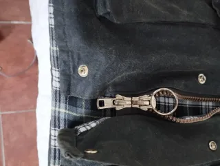 Parka encerada Wild Country verde caqui pardo