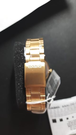Orologio Casio Analogico Oro Bianco