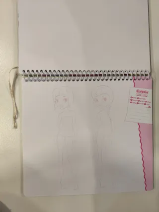 Libro infantil plantillas diseño moda