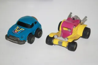 Lote 9 antiguas miniaturas de coches