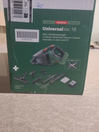 Aspiradora de mano Bosch UniversalVac 18V