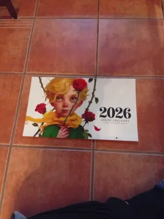 Calendario 2026 El Principito Edelvives