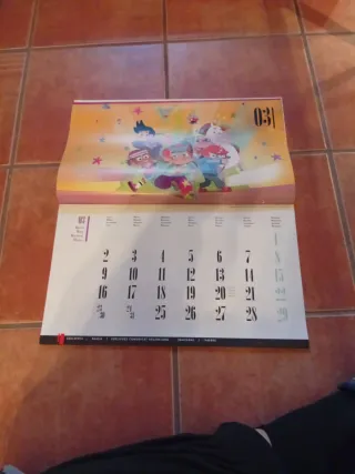 Calendario 2026 El Principito Edelvives