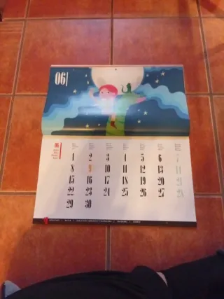 Calendario 2026 El Principito Edelvives