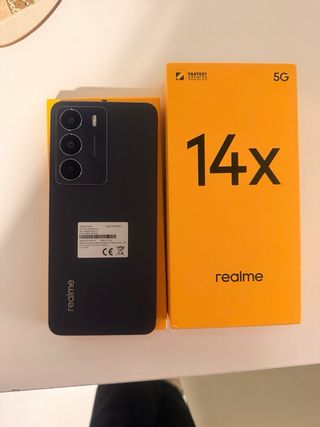 Celular Realme 14X 5G 256GB Negro