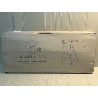 Torre didattica Montessori pieghevole in legno bianco