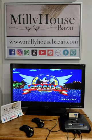 SEGA MEGA DRIVE II 16 BIT con scatola