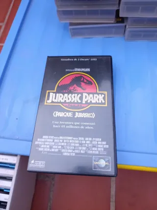 VHS Jurassic Park (Parque Jurásico) Steven Spielbe