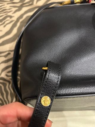 Zainetto Fendi vera pelle nero e marrone