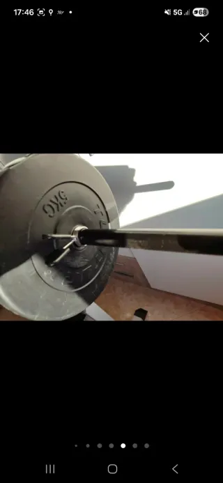 Banco de pesas para gimnasio