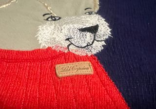 Maglione Les Copains Orsetto Blu Taglia