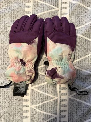 Guantes de esquí niña talla 5