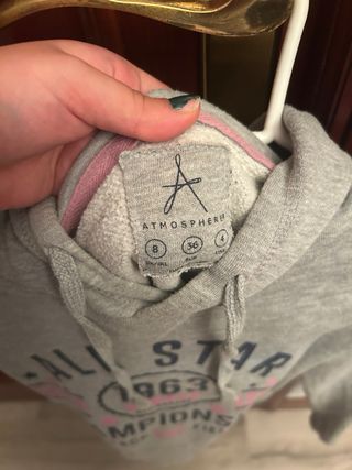 Sudadera All Star Championship Gris