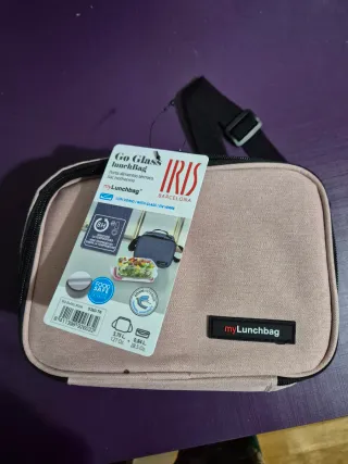Bolsa Térmica Porta Alimentos IRIS + Tupper Vidrio