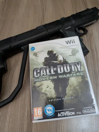 Call of Duty: Modern Warfare + pistola