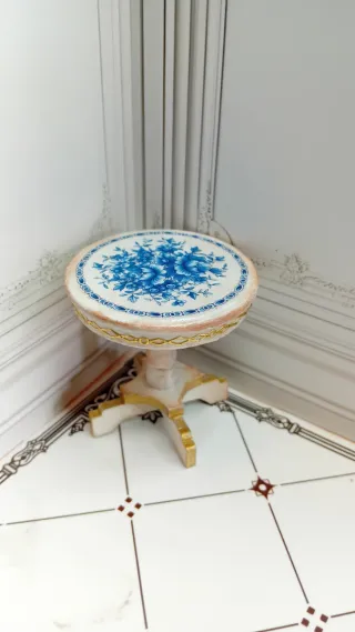 Tavolino Casa delle Bambole Stile Francese