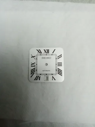 Dial Reloj Automático NH35 Seiko Plata