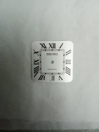 Dial Reloj Automático NH35 Seiko Plata