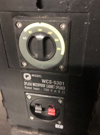 Pareja Altavoces Optimus WCS-5301 Splashproof