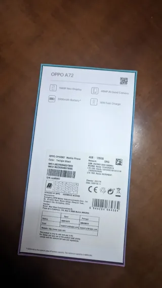 Oppo A72 4GB/128GB Nero