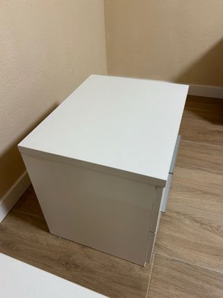 Pack 2 Mesitas de Noche Blancas