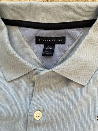 Polo Tommy Hilfiger Azul Claro
