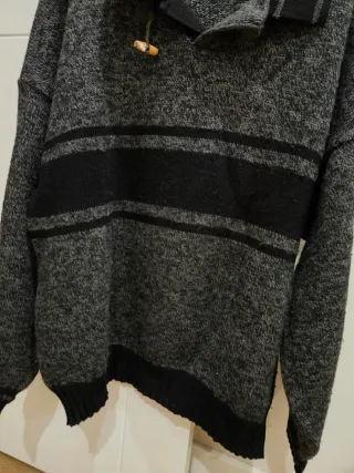 Jersey vintage hombre cuello polo retro