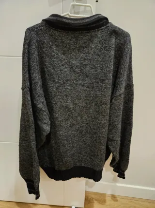 Jersey vintage hombre cuello polo retro