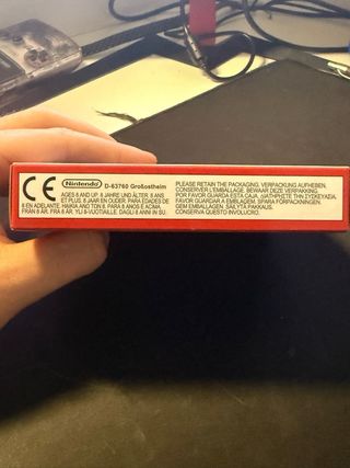 Pokemon Rojo Game Boy Original Nintendo