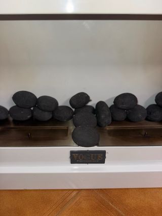 Chimenea Bioetanol Vogue Blanca y Negra