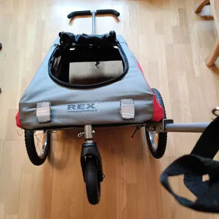 Carro Bici/Paseo Mascota/Niño hasta 15kg