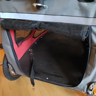 Carro Bici/Paseo Mascota/Niño hasta 15kg