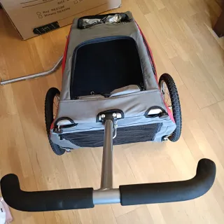 Carro Bici/Paseo Mascota/Niño hasta 15kg