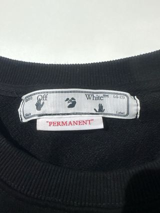 Sudadera Off-White Negra