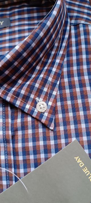 Camisa IN EXTENSO Rayas Azul Talla XL