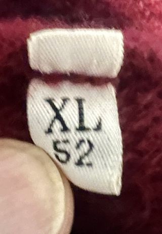 Maglione Valentino Jeans Rosso Taglia 52 - XL