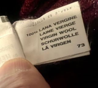 Maglione Valentino Jeans Rosso Taglia 52 - XL