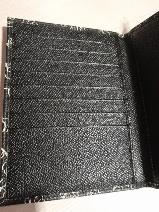 Porta carte/passaporto Dolce & Gabbana pelle nero