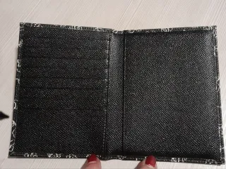 Porta carte/passaporto Dolce & Gabbana pelle nero