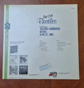 The Beatles - Teatro Adriano Roma 1965
