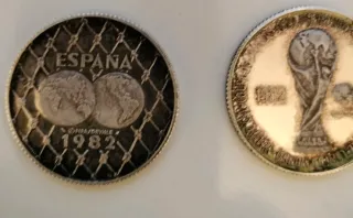 Medallas Plata Mundial España 1982