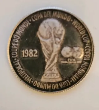 Medallas Plata Mundial España 1982