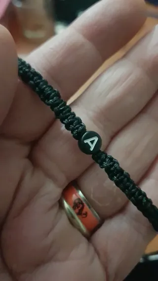 Braccialetto con lettera A
