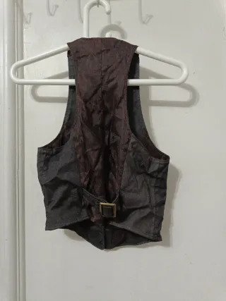 Chaleco Bershka marrón