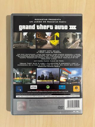 Grand Theft Auto 3 PS2