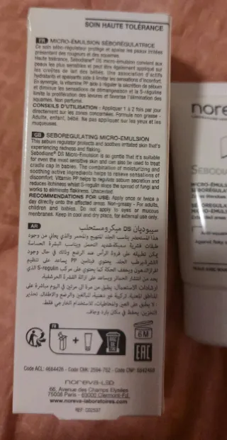 Noreva Sebodiane DS Micro-emulsione