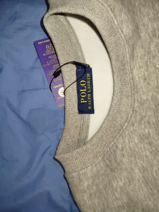 Sudadera Polo Ralph Lauren Gris
