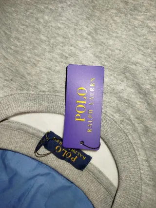 Sudadera Polo Ralph Lauren Gris